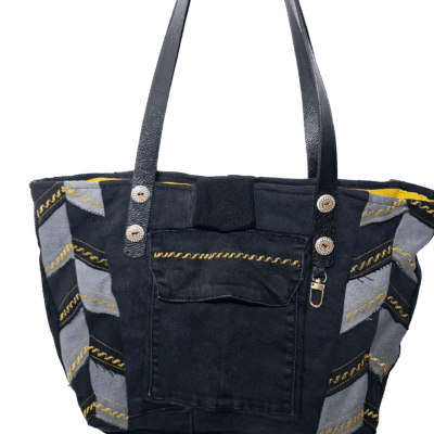 Cartera espigas pathchwork