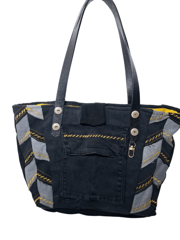 Cartera espigas pathchwork